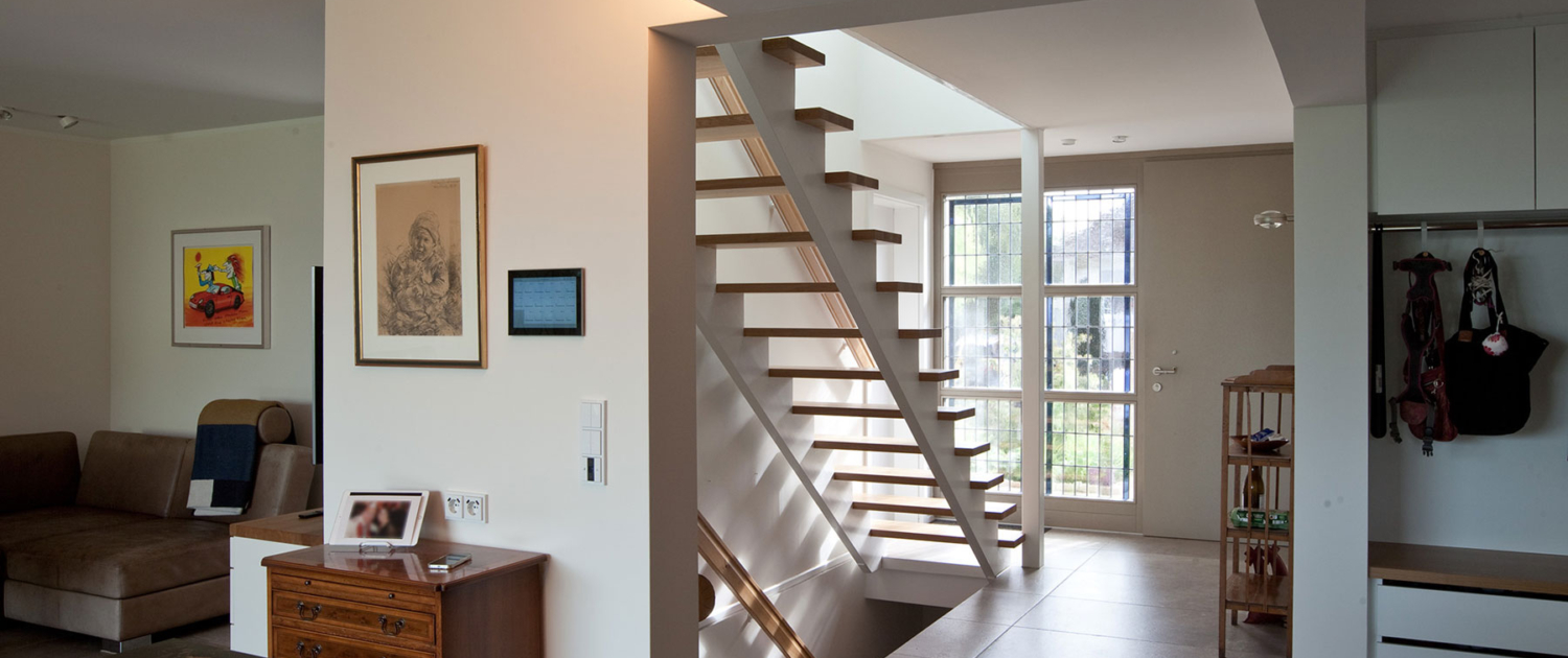 Blick ins den offenen Wohnbereich